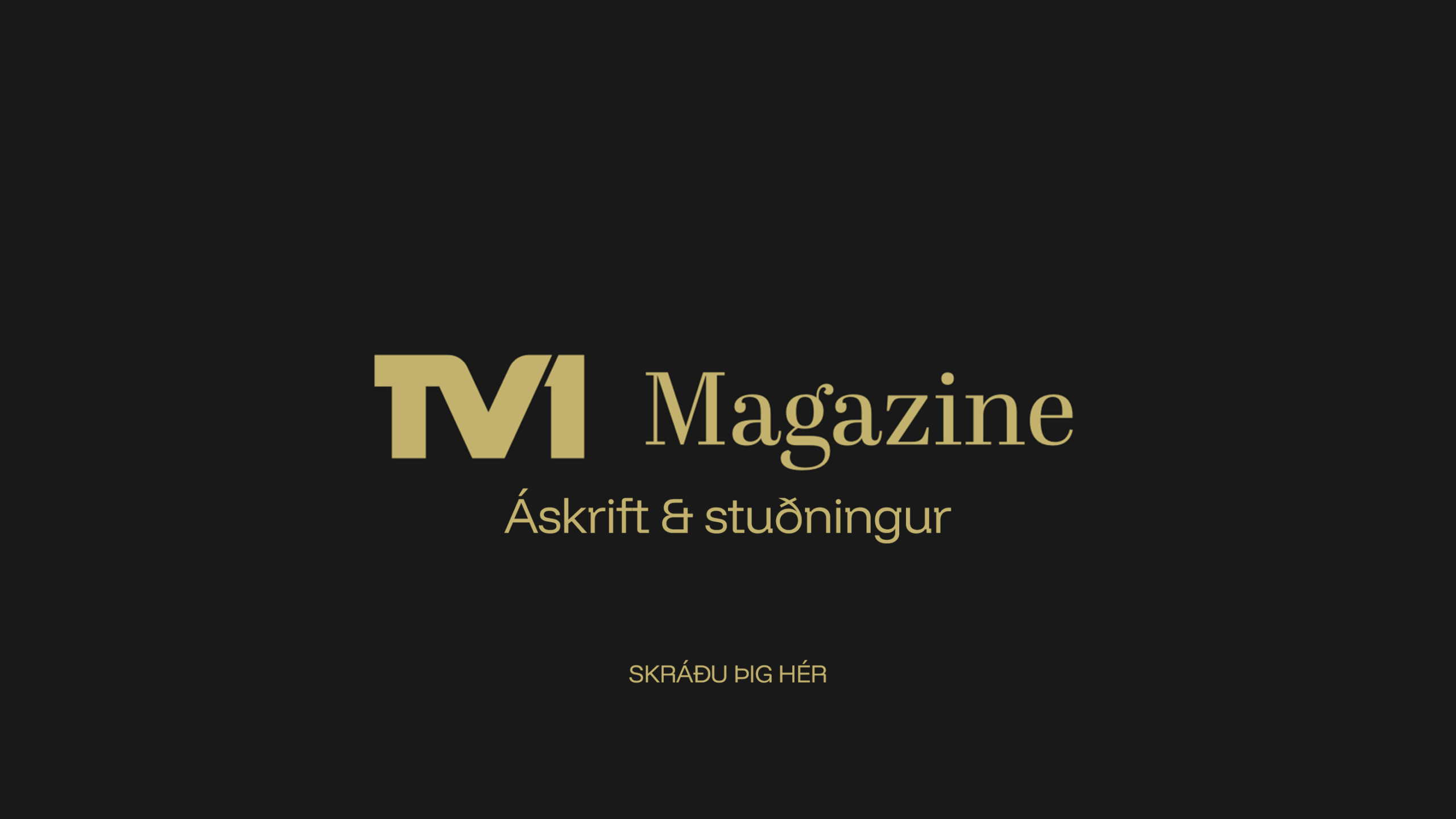 TVMAGAZINE_STUDNINGUR Fiskfélagið